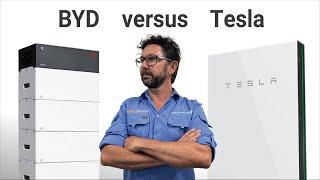 Tesla Powerwall 2 vs BYD Solar Batteries