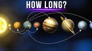 How Long Would It Take Us To Go To Each Of The Solar System Planets?