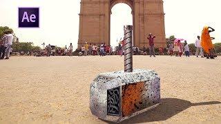 How to add 3d object in video || after effects tutorial By 3DSINGH ||