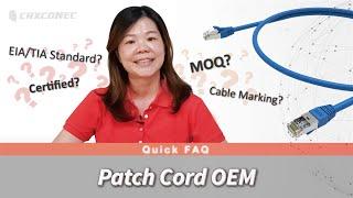 FAQ: You Might Know About Patch Cord (OEM)