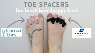 Correct Toes vs Spacer Mobility - toe spacers review // better foot health 