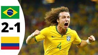 Brazil vs Colombia 2-1 | Extended Highlights & Goals (World Cup 2014)