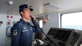 China Coast Guard patrols around Taiwan island