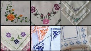 Most Beautiful & Stylish Cross Stitch Corner Pettren Designs Collections #2024 #charsutikerhai