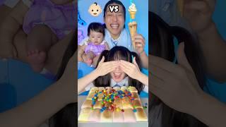 Left OR Right Emoji Food Challenge ASMR  #funny #asmr #mukbang #newborn