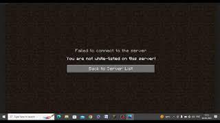 [Fix] You are not white-listed on this server - Minecraft Error In Tlauncher For Aternos Server