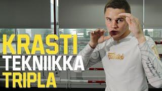 Kristoffer Björkskog, Muaythai Kyynärpäälyönnit  -TekniikkaTripla