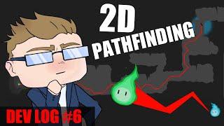 How I made 2D Pathfinding | Puzzle game devlog #6