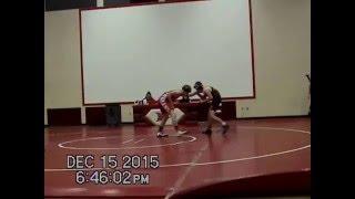 2105.12.15 Victor Garcia Wrestling vs Fairfield