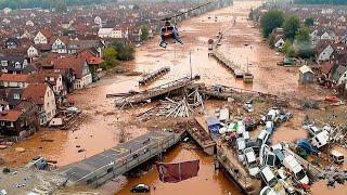 Currently in Greece!! Flood in Rhodes sweep away cars, Ialysos sank