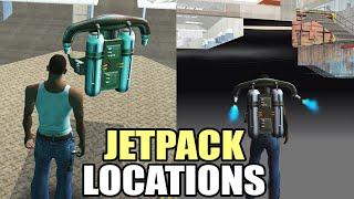 Where To Find Jetpack in GTA San Andreas (ALL LOCATIONS)