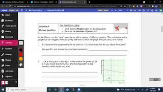 Distance -Time Graph (Metric) Gizmo Lab Tutorial