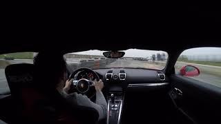 Porsche Cayman S vs Very fast Honda Civic