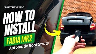 How To Install Emerald Struts - Skoda Fabia MK2