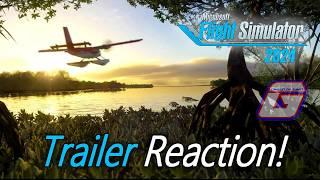 Trailer Reaction to Microsoft Flight Simulator 2024! TheCombustionGamer