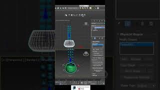 #shorts 3ds max : Creating Simulations in MassFX