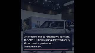 BYD Launches Atto 3 and Starts Pre-Orders for Mid-Size Sedan Seal