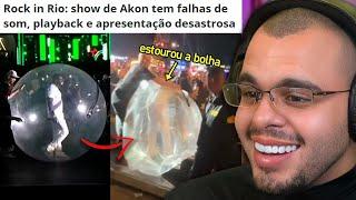 O DESASTROSO SHOW DE AKON NO ROCK IN RIO 2024 - Maicon react