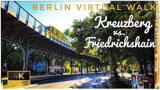 Berlin, Germany - Walking Tour Kreuzberg vs. Friedrichshain | Summer Walk 2024 | Which u like more??