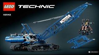 LEGO Technic 42042 CRAWLER CRANE - Лего Техник ГУСЕНИЧНЫЙ КРАН