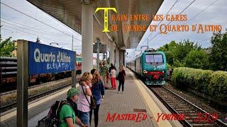  TRAINS D'ITALIE | Venezia Santa Lucia - Quarto D'Altino | MasterEd | Youtube | 2019 