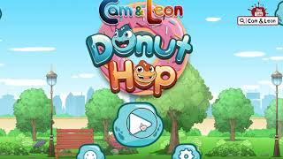 Cam & Leon Donut Hop Game Competition! | Online Game | Game for Kids