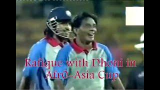 Mohammad Rafique Shows his Class in Afro-Asia Cup:Giving Breakthrough to Asia in Consecutive Balls