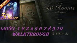 New 50 Rooms Escape  level 1 2 3 4 5 6 7 8 9 10 walkthrough.