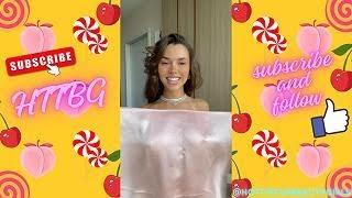 #39 Flashing    Hot Tik Tok Beauty Girls  #tiktok - Try On Haul