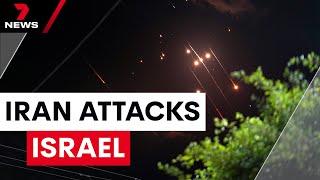 Iran launches ballistic missile attack on Israel | 7NEWS