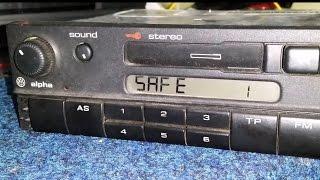 VW ALPHA CC BLAUPUNKT radio code VWZ1Z1