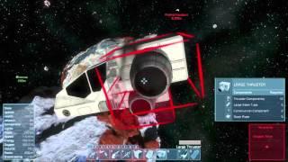 4K 60FPS  Space engineers ship battles part 1 of 2