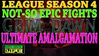 Grim Dawn - 10k hp Glass Cannon Pyromancer versus Amalgamation - Hardcore Ultimate - Season 4 - 2022