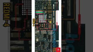 Redmi 4 display light problem and solution||redmi 4 lcd light ways||#short #diagram#xiaomi#memon|||