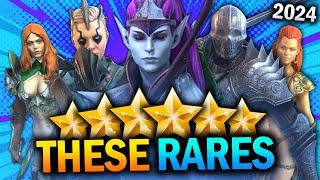 BEST and WORST RARES! Every Rare Champion Reviewed (2024) - Raid Shadow Legends Tier List