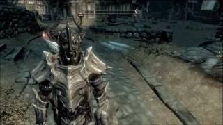 Skyrim Dragonplate Armor Best Armor in Game  [HD]