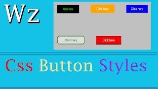 Css Button Styles | web zone