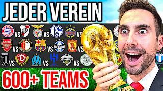 Ein Turnier mit JEDEM Verein in FC 24!!  (690 Teams)