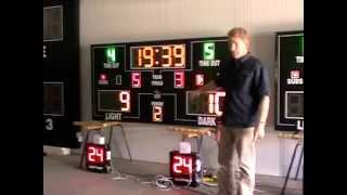 Basketball Scoreboard (BB12) (AusSport Scoreboards)