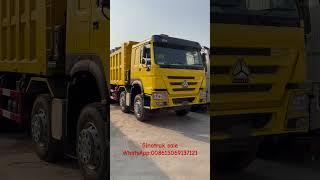 Sinotruk Howo 8x4 dump truck for sale price with 60 tons loading capacity