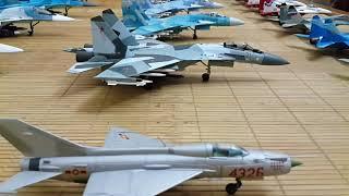 MY RUSSIAN AIR FORCE DIECAST MODELS COLLECTION