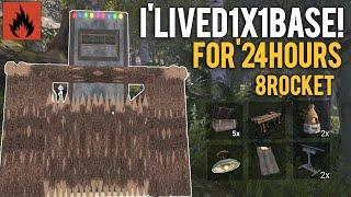 Oxide: Survival Island - I Lived In An Unraidable 1x1 Solo Base For 24 Hours - Oxide || SoloGameplay