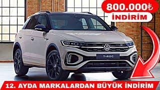 SIFIR OTOMOBİLDE 800.000₺ İNDİRİM | 12.AYDA MARKALARDAN BÜYÜK İNDİRİM