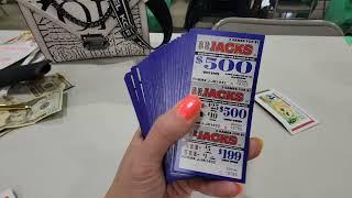 Bingo pull tabs games Jacks $1,199.