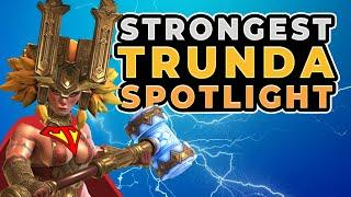 STRONGEST TRUNDA build Raid Shadow Legends Battle Strategies