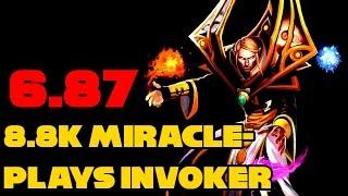 Miracle- 8.8K MMR Plays 6.87 Invoker 27-6-16 - Ranked Match (1080p 60fsp)