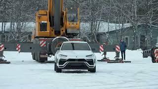 Литвин разбил свой Lamborghini Urus за 300000$ 