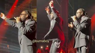 Burna Boy Performing “4 KAMPE II” live at ‘on clubhouse Nights’ in Paris France 