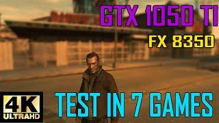 GTX 1050 TI, FX 8350 Test in 7 Games in 2020 (4K)