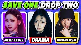 SAVE ONE DROP ONE: SAME GROUP  | KPOP QUIZ